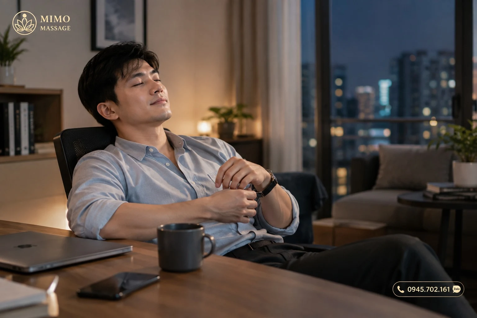Nhẹ lại sau ngày dài — hình ảnh từ Mimo Massage